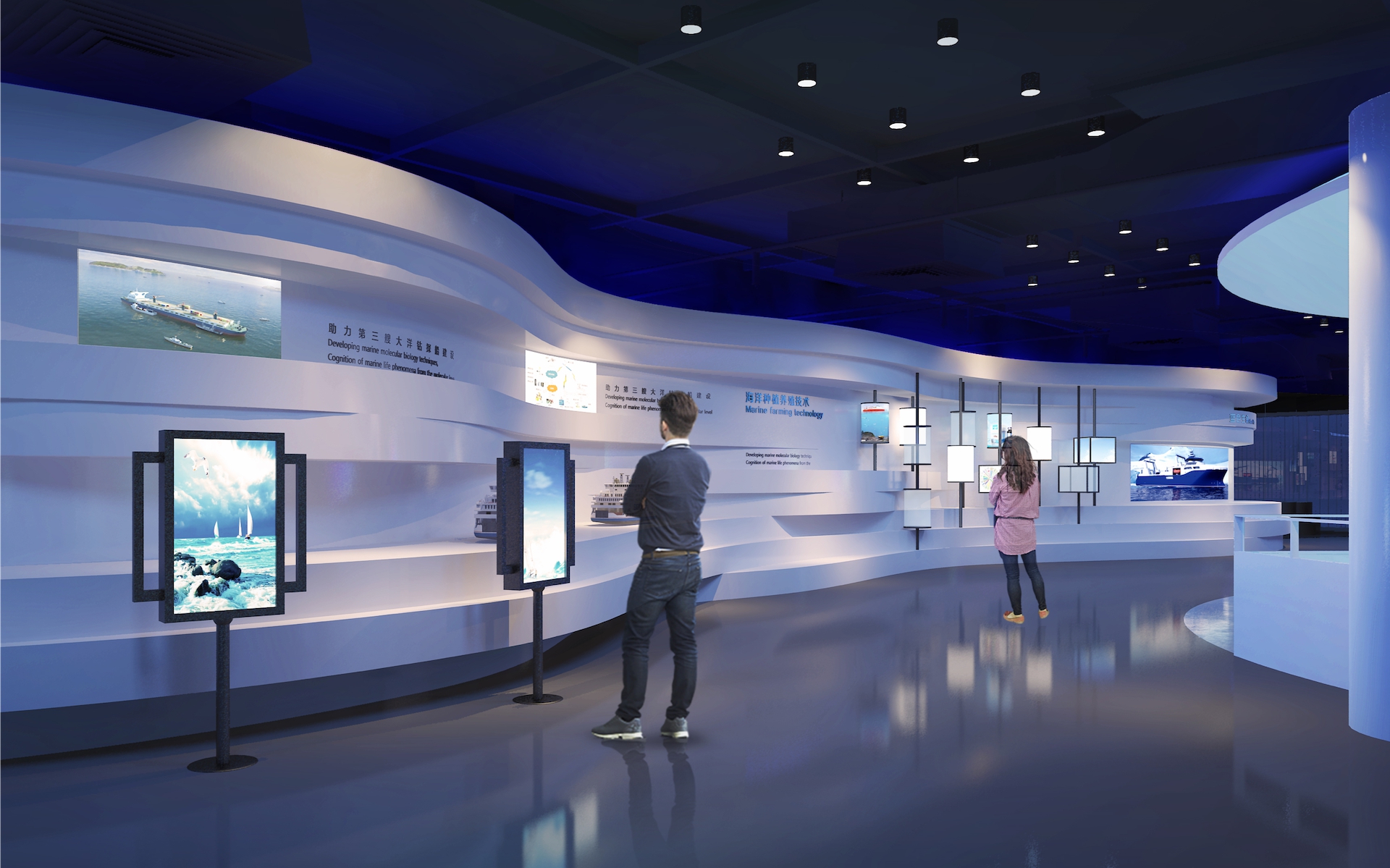 展厅设计原理：创造引人入胜的展览空间__北京云峰数展科技有限公司